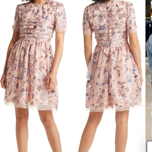 Rachel Parcell embroidered Tulle Dress with sequins - Picture 7 of 17